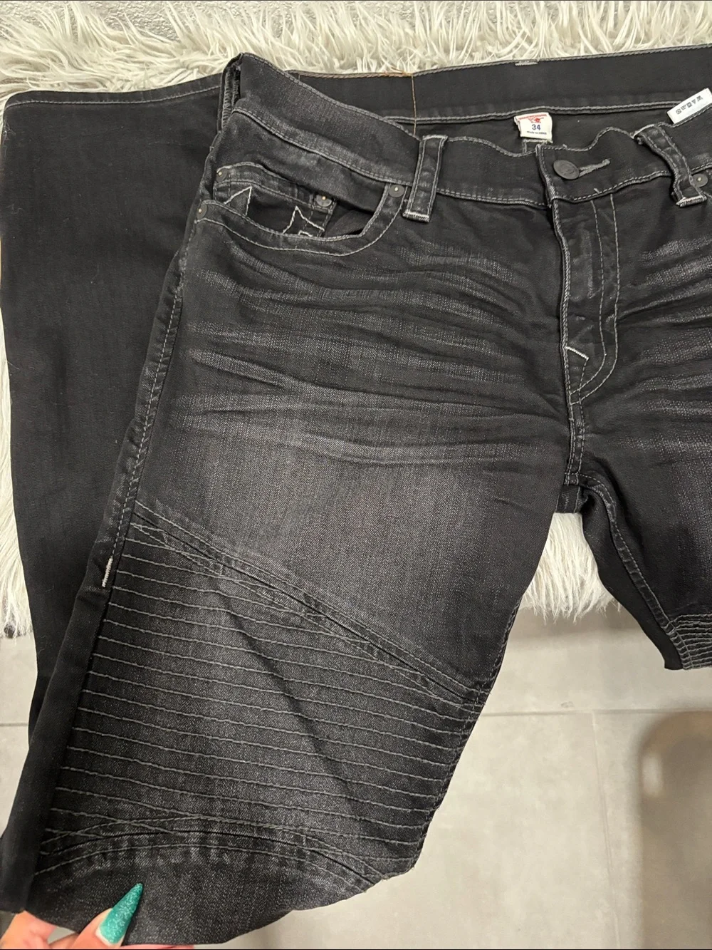 True Religion Black Jeans
